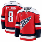 NHL Red Alexander Ovechkin Washington Capitals Fanatics Alternate Premium Player Jersey