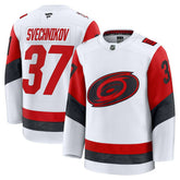 NHL White Andrei Svechnikov Carolina Hurricanes Fanatics Away Premium Jersey