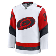 NHL White Andrei Svechnikov Carolina Hurricanes Fanatics Away Premium Jersey
