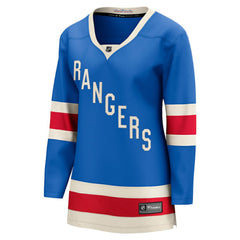 NHL Blue New York Rangers Fanatics Women's Centennial Breakaway Jersey