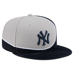 MLB New York Yankees New Era Retro Split Corduroy Snapback Hat
