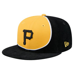 MLB Pittsburgh Pirates New Era Retro Split Corduroy Snapback Hat