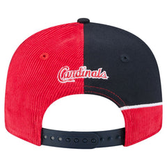MLB St. Louis Cardinals New Era Retro Split Corduroy Snapback Hat
