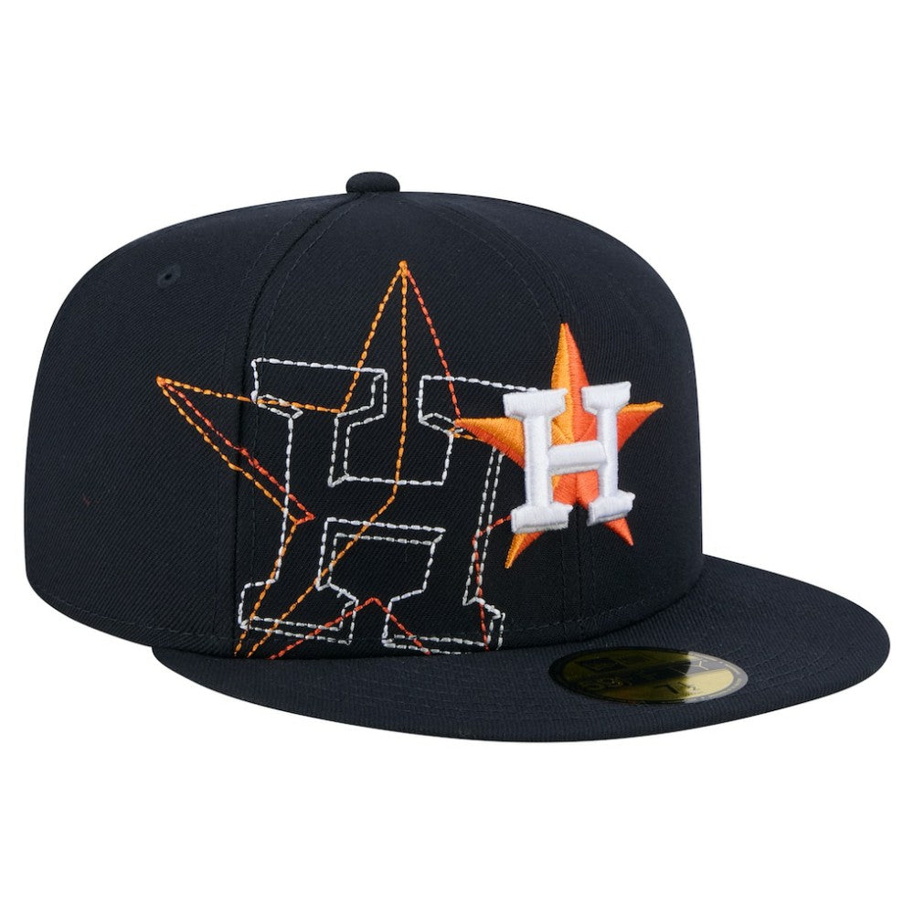 MLB Houston Astros New Era Yarn Stitch 59FIFTY Fitted Hat