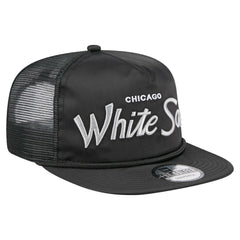 MLB Chicago White Sox New Era Retro Satin Script Golfer Adjustable Hat