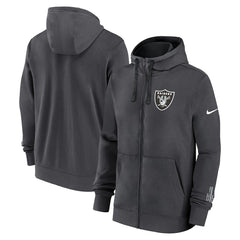 Primetime Club Full-Zip Hoodie - Las Vegas Raiders