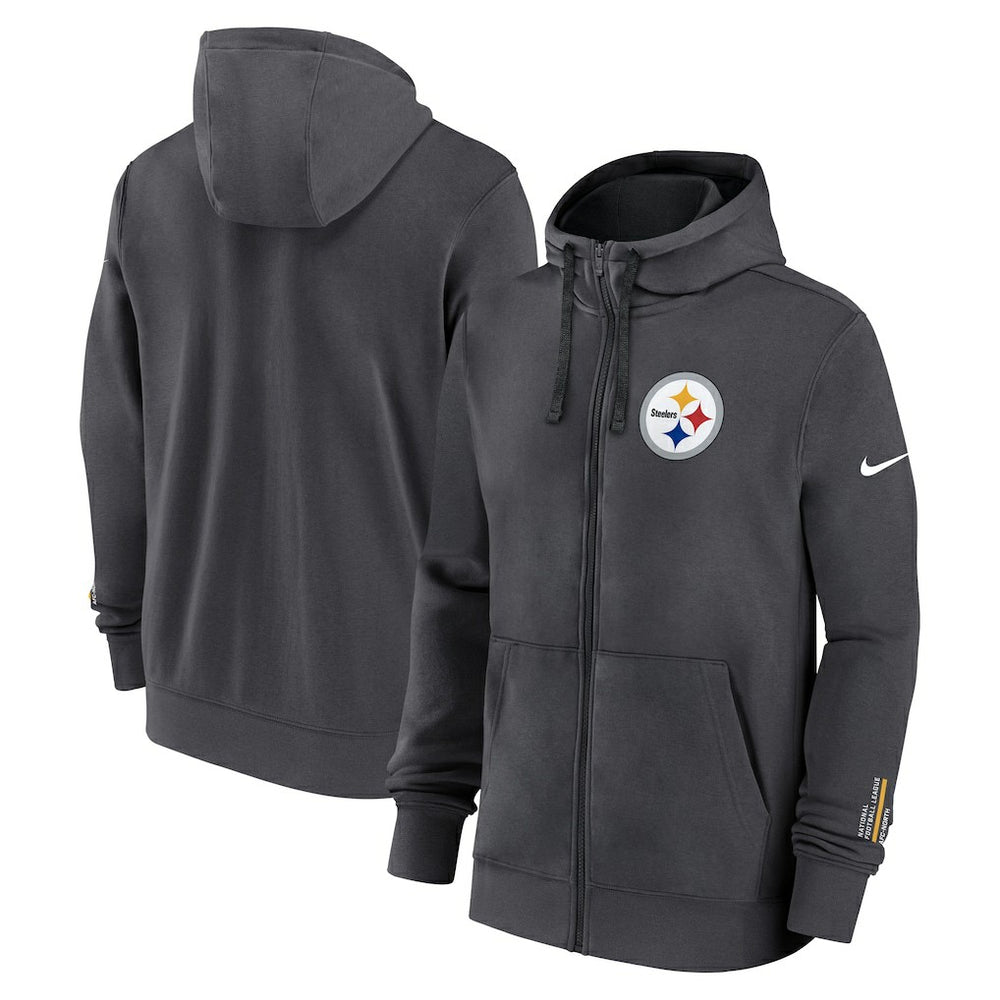 Primetime Club Full-Zip Hoodie - Pittsburgh Steelers