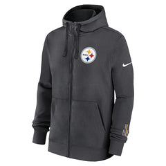 Primetime Club Full-Zip Hoodie - Pittsburgh Steelers