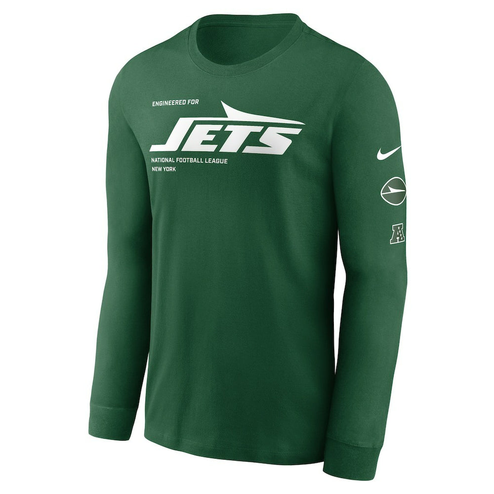 Play to Win Essential Long Sleeve T-Shirt - New York Jets