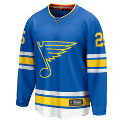 NHL Blue Jordan Kyrou St. Louis Blues Fanatics Home Breakaway Player Jersey