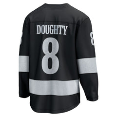 NHL Black Drew Doughty Los Angeles Kings Fanatics Alternate Breakaway Jersey
