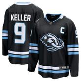 NHL Black Clayton Keller Utah Mammoth Fanatics Home Breakaway Player Jersey