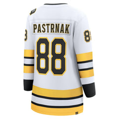 NHL White David Pastrnak Boston Bruins Fanatics Women's Away Breakaway Player Jersey