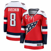 NHL Red Alexander Ovechkin Washington Capitals Fanatics Women's Alternate Breakaway Player Jersey