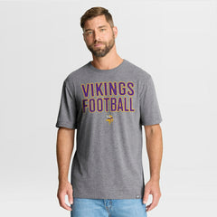 First Down Tribute Tri-Blend T-Shirt - Minnesota Vikings
