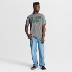 First Down Tribute Tri-Blend T-Shirt - Miami Dolphins