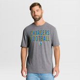 First Down Tribute Tri-Blend T-Shirt - Los Angeles Chargers
