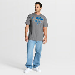 First Down Tribute Tri-Blend T-Shirt - Detroit Lions