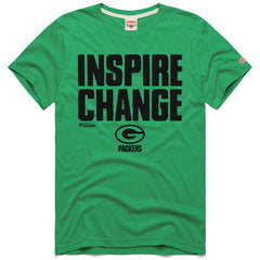 Homage Unisex 2024 Inspire Change Tri-Blend T-Shirt - Green Bay Packers