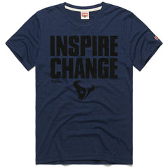 Homage Unisex 2024 Inspire Change Tri-Blend T-Shirt - Houston Texans
