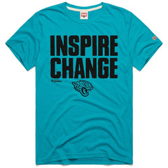 Homage Unisex 2024 Inspire Change Tri-Blend T-Shirt - Jacksonville Jaguars