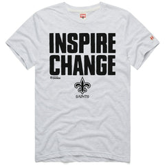 Homage Unisex 2024 Inspire Change Tri-Blend T-Shirt - New Orleans Saints