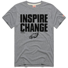 Homage Unisex 2024 Inspire Change Tri-Blend T-Shirt - Philadelphia Eagles