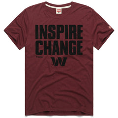 Homage Unisex 2024 Inspire Change Tri-Blend T-Shirt - Washington Commanders