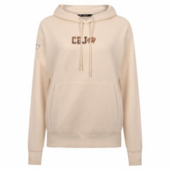NHL Khaki Columbus Blue Jackets Levelwear Women's Desert Camo Adorn Battalion Pullover Hoodie