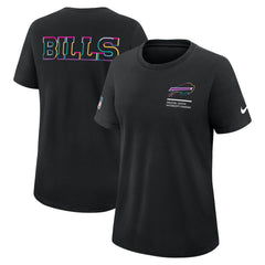Women's 2025 NFL Crucial Catch Tri-Blend Dri-FIT T-Shirt - Buffalo Bills