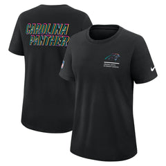 Women's 2025 NFL Crucial Catch Tri-Blend Dri-FIT T-Shirt - Carolina Panthers