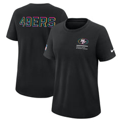 Women's 2025 NFL Crucial Catch Tri-Blend Dri-FIT T-Shirt - San Francisco 49ers