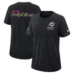 Women's 2025 NFL Crucial Catch Tri-Blend Dri-FIT T-Shirt - Miami Dolphins