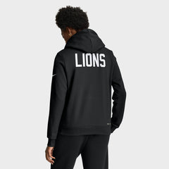 Women's Throwback Sideline Standard Issue Dri-FIT Hoodie - Detroit Lions
