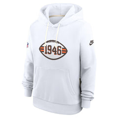 Women's Throwback Sideline Standard Issue Dri-FIT Hoodie - Cleveland Browns