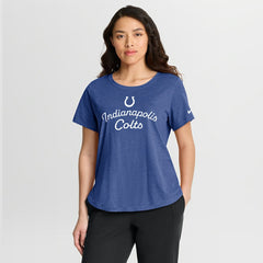 Women's Script Tri-Blend T-Shirt - Indianapolis Colts