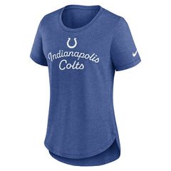Women's Script Tri-Blend T-Shirt - Indianapolis Colts