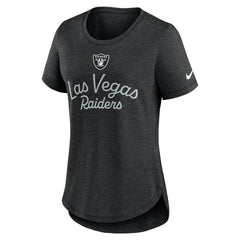 Women's Script Tri-Blend T-Shirt - Las Vegas Raiders