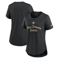 Women's Script Tri-Blend T-Shirt - New Orleans Saints
