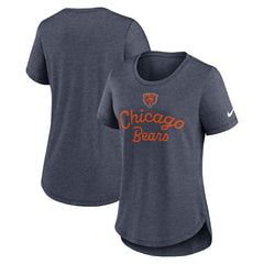 Women's Script Tri-Blend T-Shirt - Chicago Bears