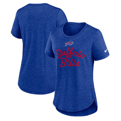 Women's Script Tri-Blend T-Shirt - Buffalo Bills