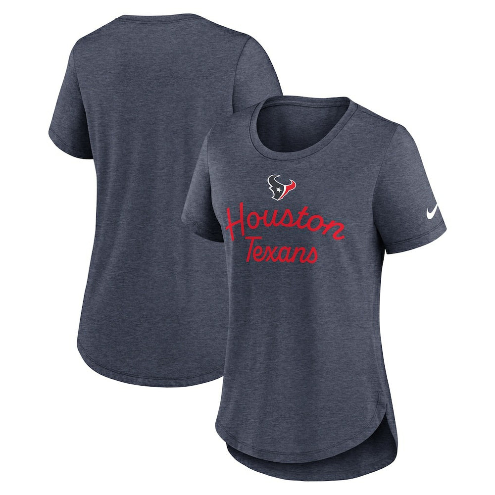 Women's Script Tri-Blend T-Shirt - Houston Texans