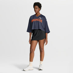 Women's Primetime Cropped Mesh Dri-FIT Fashion Jersey - Denver Broncos