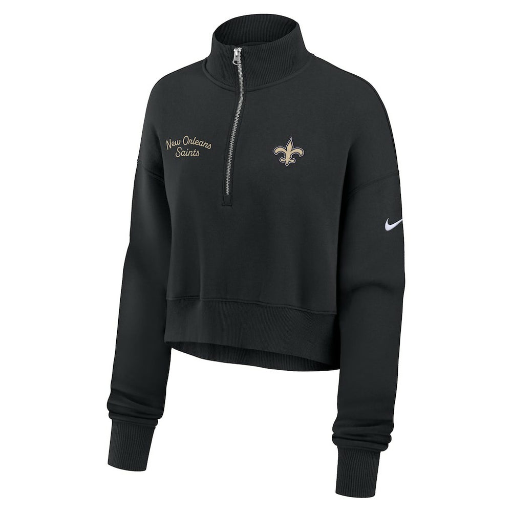 Women's Primetime Phoenix Half-Zip Sweatshirt - New Orleans Saints