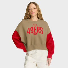 Women's Oversized Rewind Pullover Sweatshirt - San Francisco 49ers