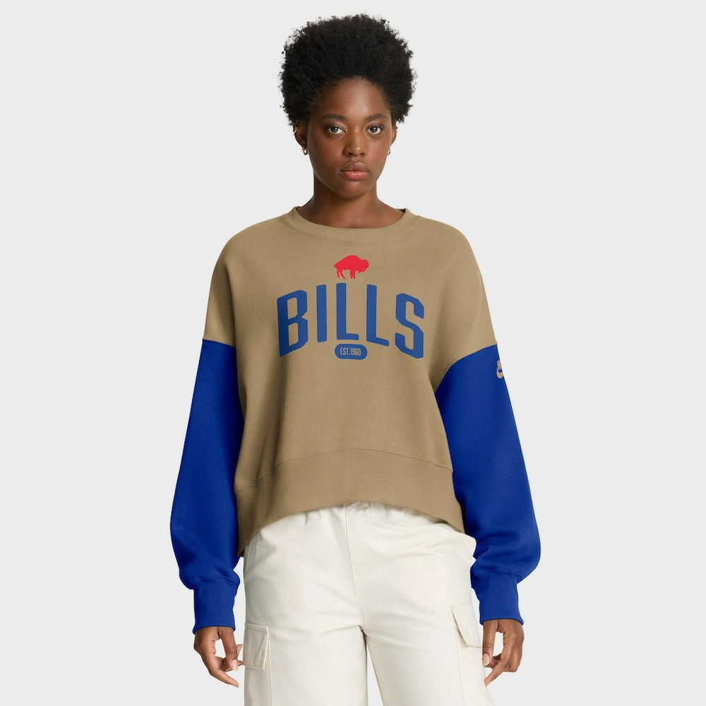 Women's Oversized Rewind Pullover Sweatshirt - Buffalo Bills