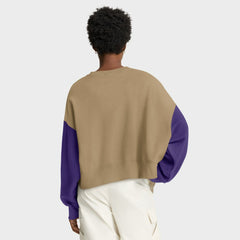 Women's Oversized Rewind Pullover Sweatshirt - Minnesota Vikings
