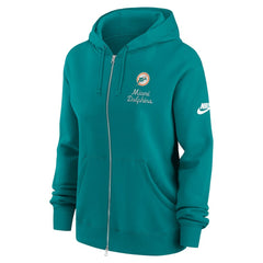 Women's Phoenix Rewind Full-Zip Hoodie - Miami Dolphins