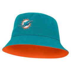 Strong Side Bucket Hat - Miami Dolphins
