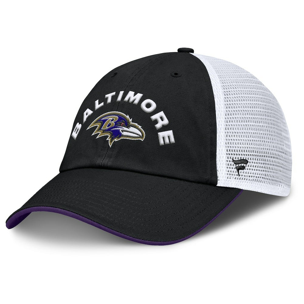 Reverse Trucker Adjustable Hat - Baltimore Ravens